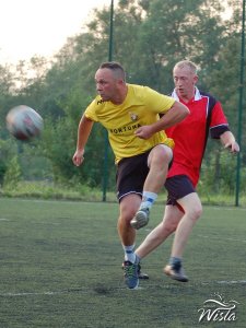 Fragment meczu Mecz Gamblers - OSP Wisła